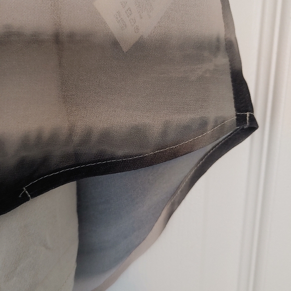 DKNY Jeans Tiki Stripe Wrap Blouse - Picture 6 of 6